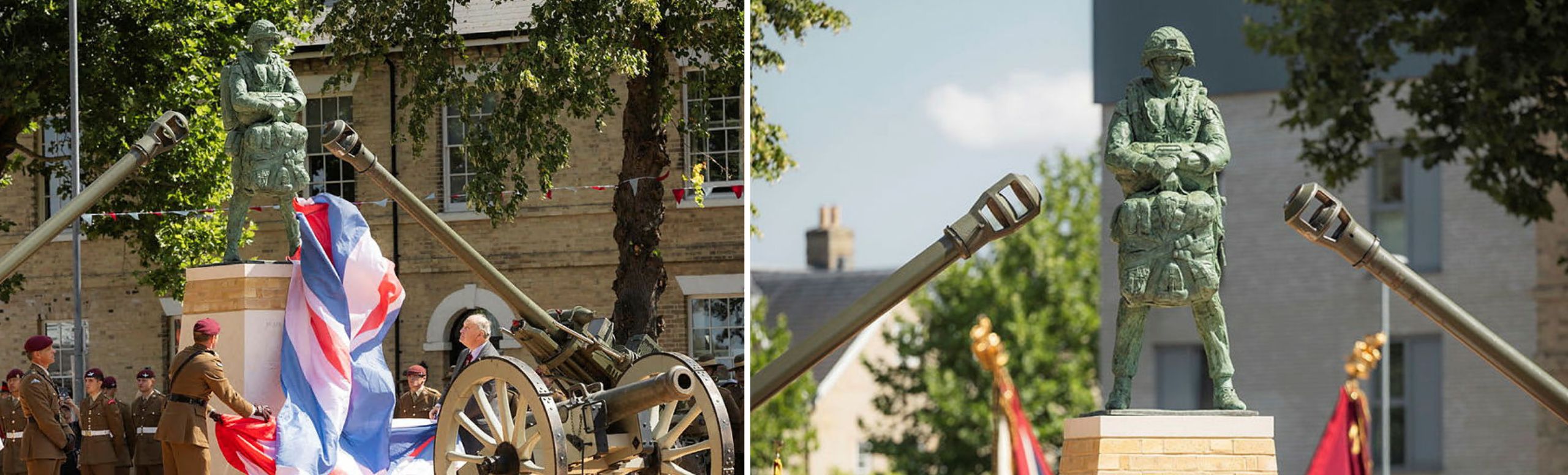 Colchester Airborne Soldier Statue x12